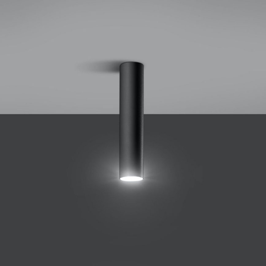 Spotlight LAGOS 1xGU10/10W/230V 30 cm black