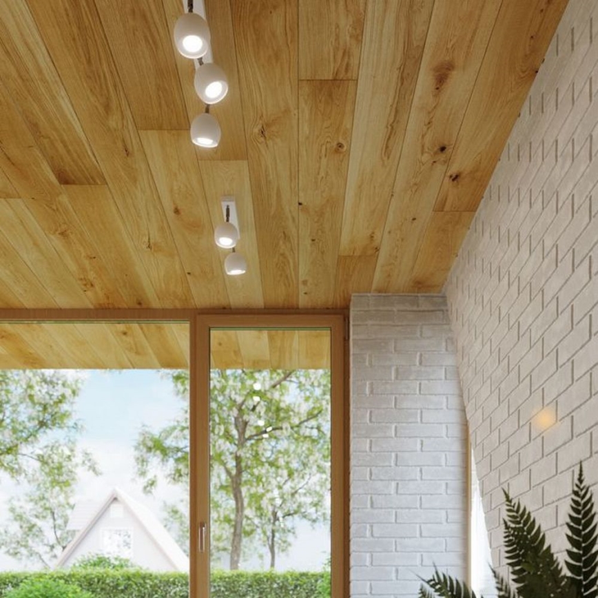 Ceiling spotlight OCULARE 2xGU10/10W/230V