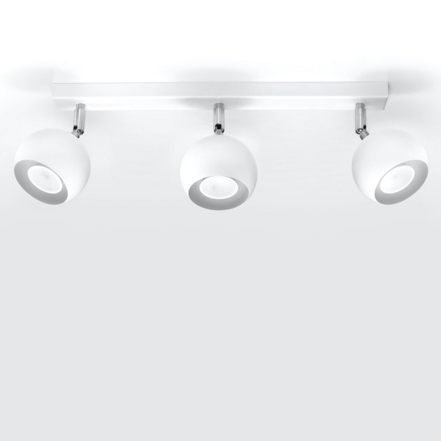 Ceiling spotlight OCULARE 3xGU10/10W/230V