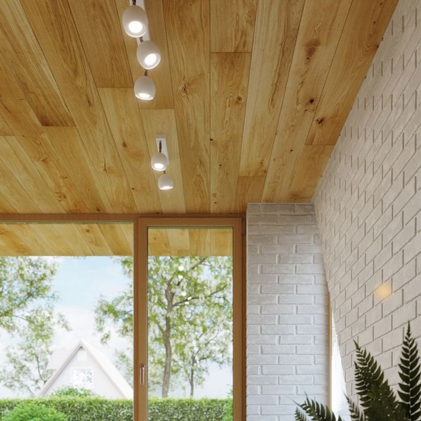 Ceiling spotlight OCULARE 4xGU10/10W/230V