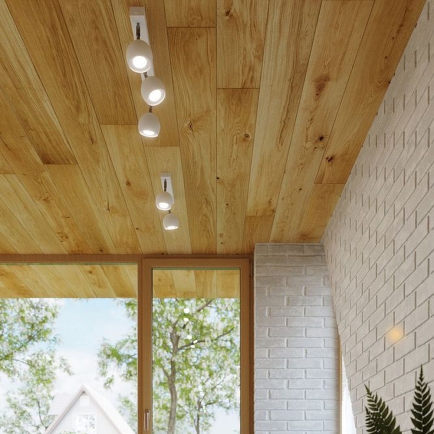 Ceiling spotlight OCULARE 4xGU10/10W/230V