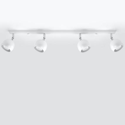 Ceiling spotlight OCULARE 4xGU10/10W/230V
