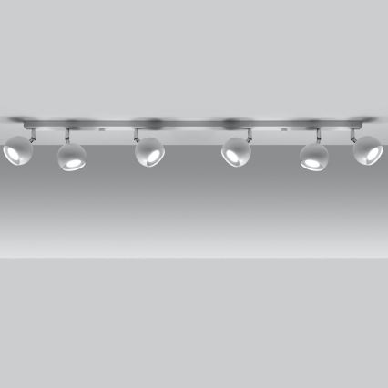Ceiling spotlight OCULARE 6xGU10/10W/230V