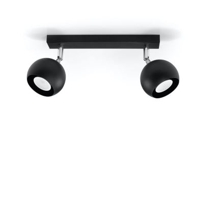 Ceiling spotlight OCULARE 2xGU10/10W/230V