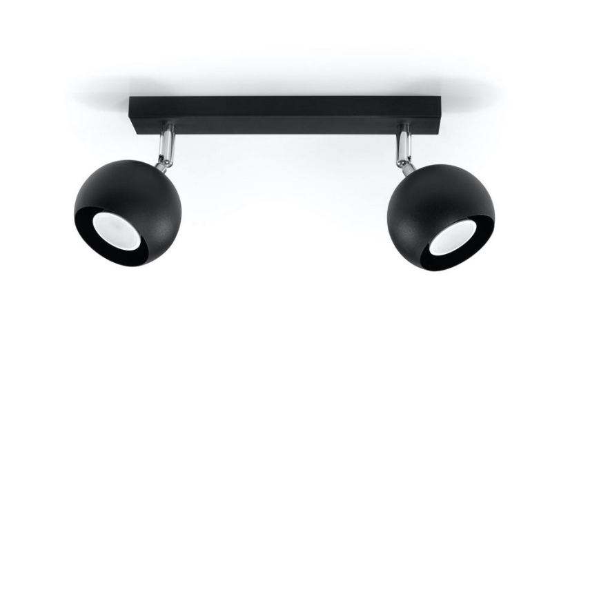 Ceiling spotlight OCULARE 2xGU10/10W/230V