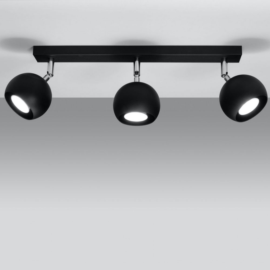 Ceiling spotlight OCULARE 3xGU10/10W/230V