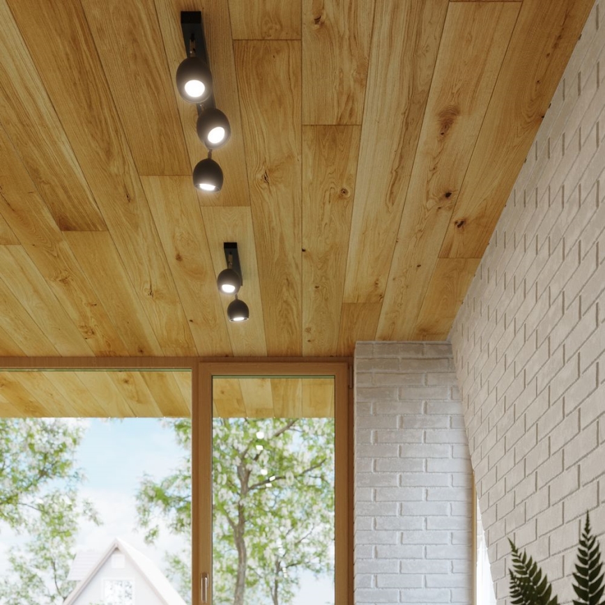 Ceiling spotlight OCULARE 4xGU10/10W/230V