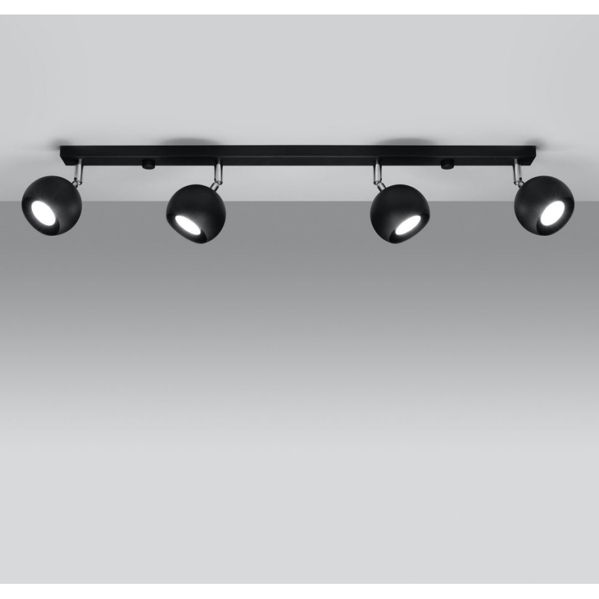 Ceiling spotlight OCULARE 4xGU10/10W/230V