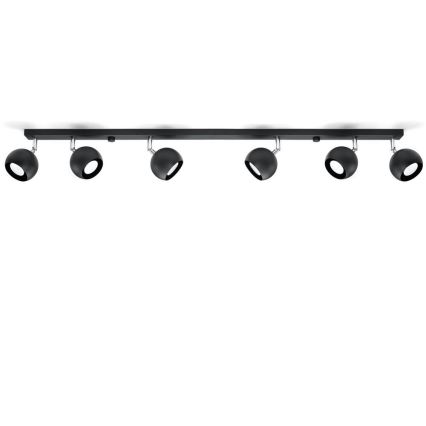 Ceiling spotlight OCULARE 6xGU10/10W/230V