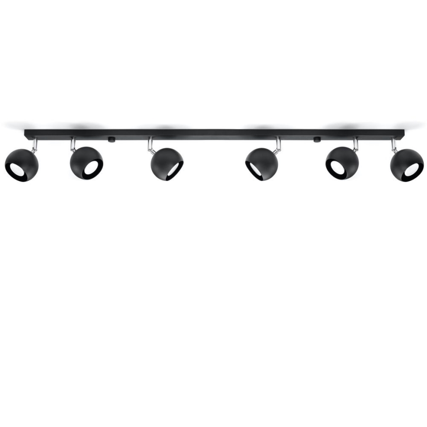 Ceiling spotlight OCULARE 6xGU10/10W/230V
