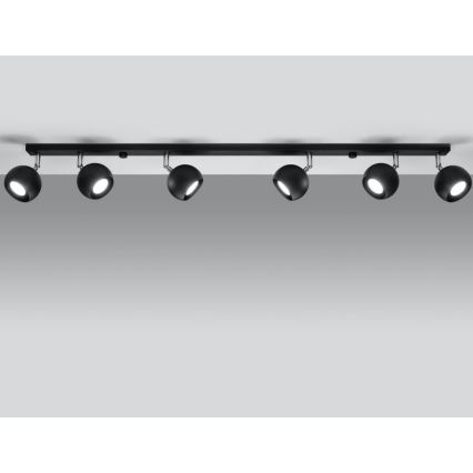 Ceiling spotlight OCULARE 6xGU10/10W/230V