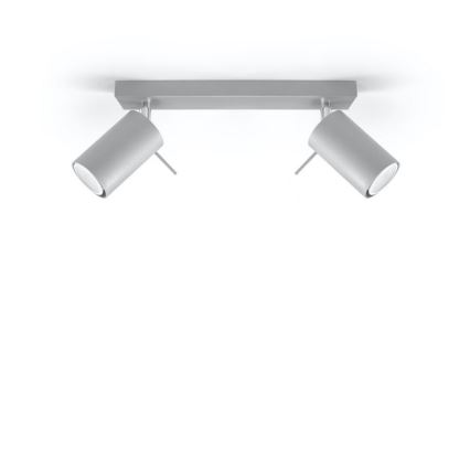 Ceiling spotlight RING 2xGU10/10W/230V