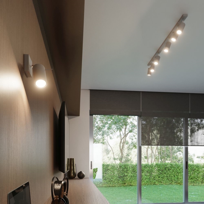Ceiling spotlight RING 4xGU10/10W/230V