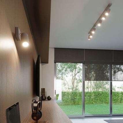 Ceiling spotlight RING 6xGU10/10W/230V