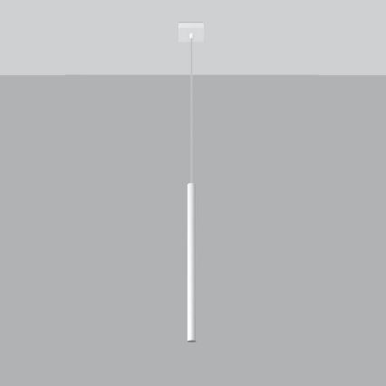 Chandelier on a string PASTELO 1xG9/8W/230V white
