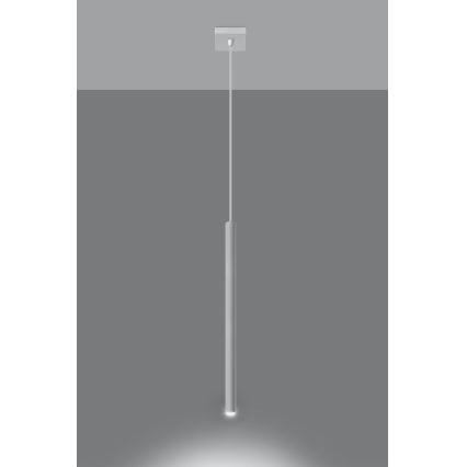 Chandelier on a string PASTELO 1xG9/8W/230V white