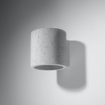 Wall spotlight ORBIS 1xG9/40W/230V concrete