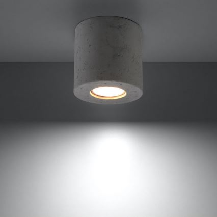 Spotlight ORBIS 1xGU10/10W/230V concrete