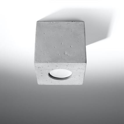 Spotlight QUAD 1xGU10/10W/230V concrete