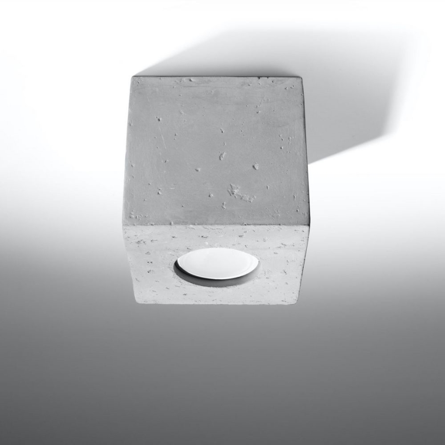 Spotlight QUAD 1xGU10/10W/230V concrete