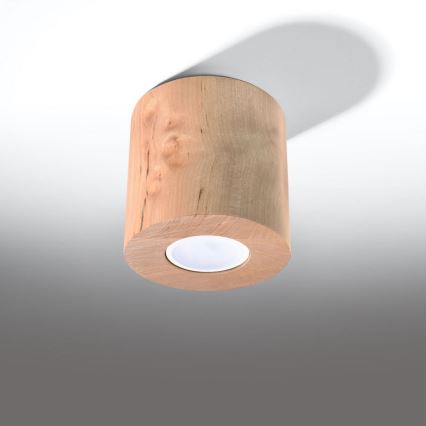 Spotlight ORBIS 1xGU10/10W/230V beech