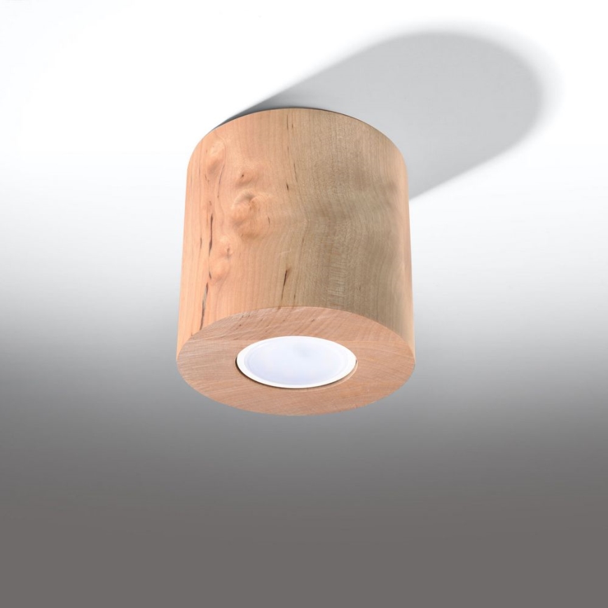 Spotlight ORBIS 1xGU10/10W/230V beech