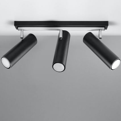 Sollux SL.0501 - Spotlight DIREZIONE 3 3xGU10/40W/230V