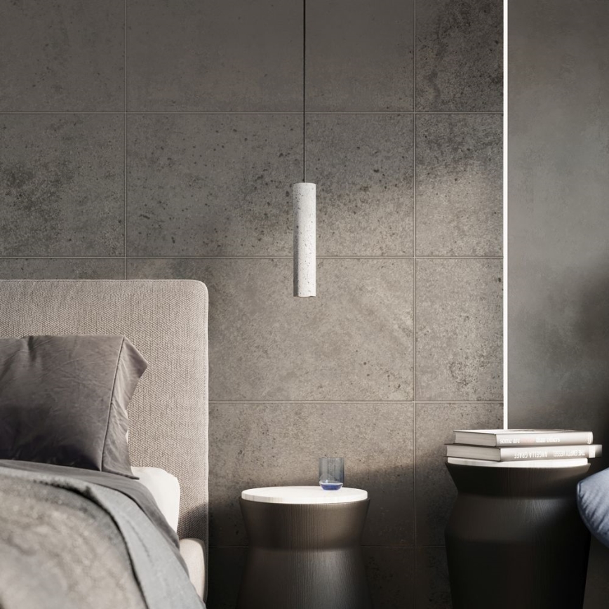 Chandelier on a string LUVO 1xGU10/40W/230V concrete/black