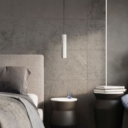 Chandelier on a string LUVO 3xGU10/40W/230V concrete/black