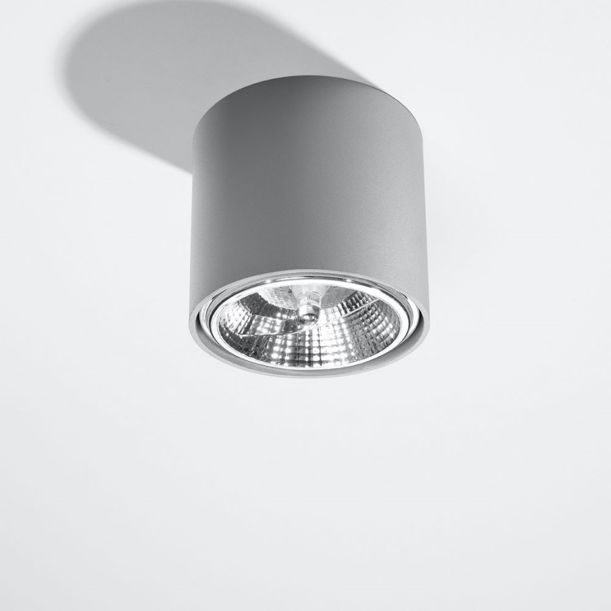 Spotlight TIUBE 1xGU10-AR111/10W/230V