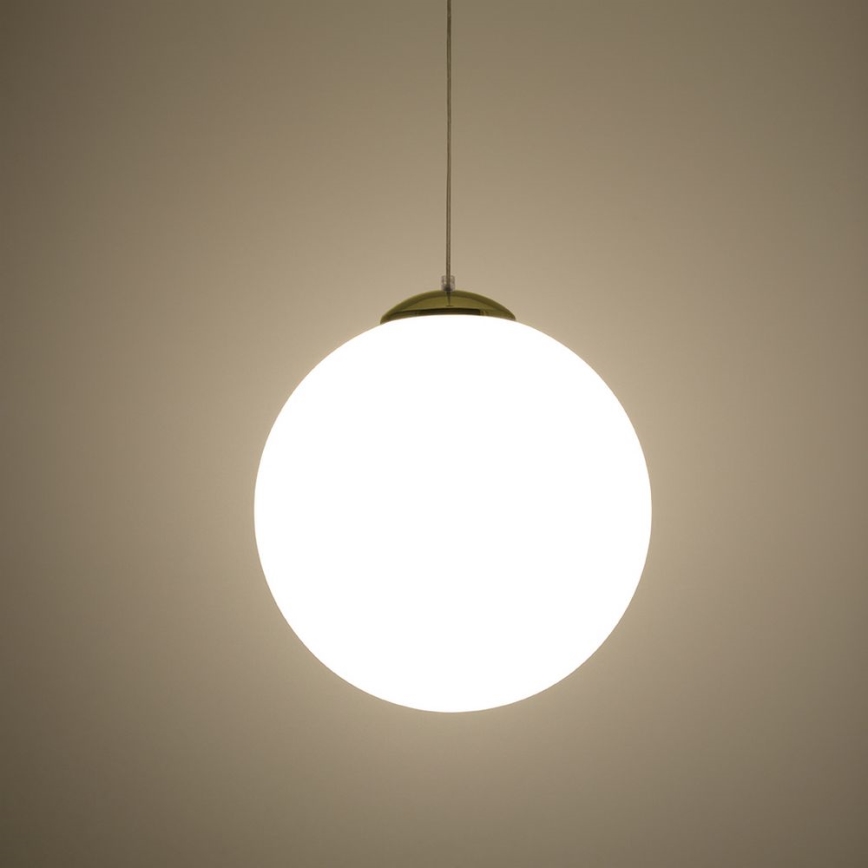 TOYA cable pendant light 1xE27/60W/230V Ø 40 cm white/gold