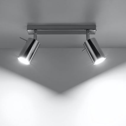Spotlight RING 2xGU10/10W/230V
