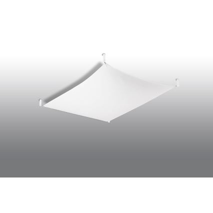 LED Ceiling Light LUNA 2xG13/8.5W/230V 80x105 cm White