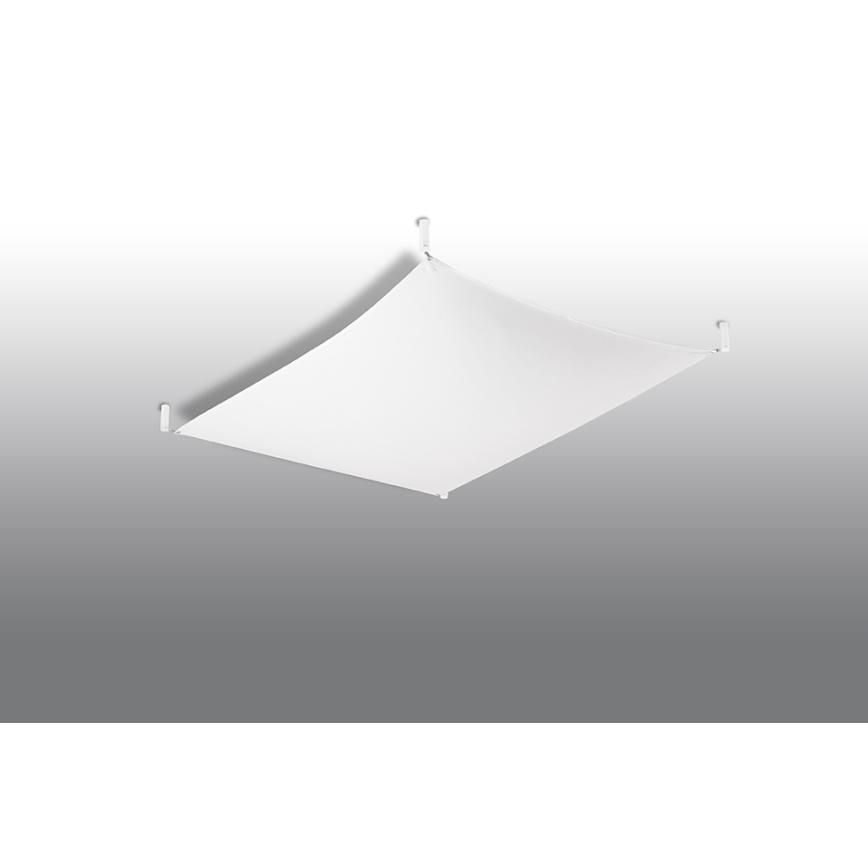 LED Ceiling Light LUNA 2xG13/8.5W/230V 80x105 cm White
