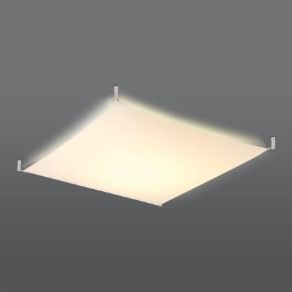 LED Ceiling Light LUNA 4x G13/8.5W/230V 105x105 cm White