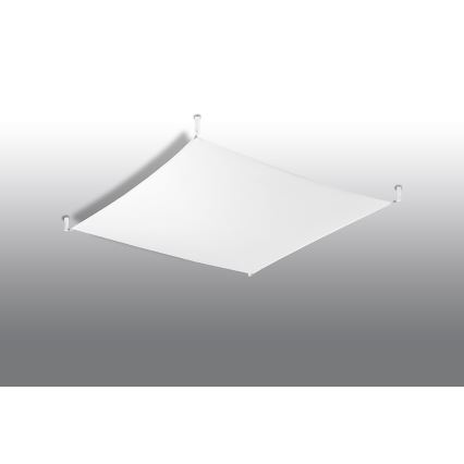 LED Ceiling Light LUNA 4x G13/8.5W/230V 105x105 cm White