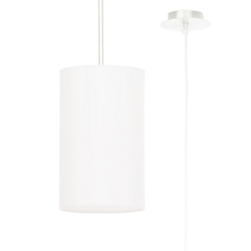 Chandelier on a string OTTO 1xE27/60W/230V d. 15 cm white