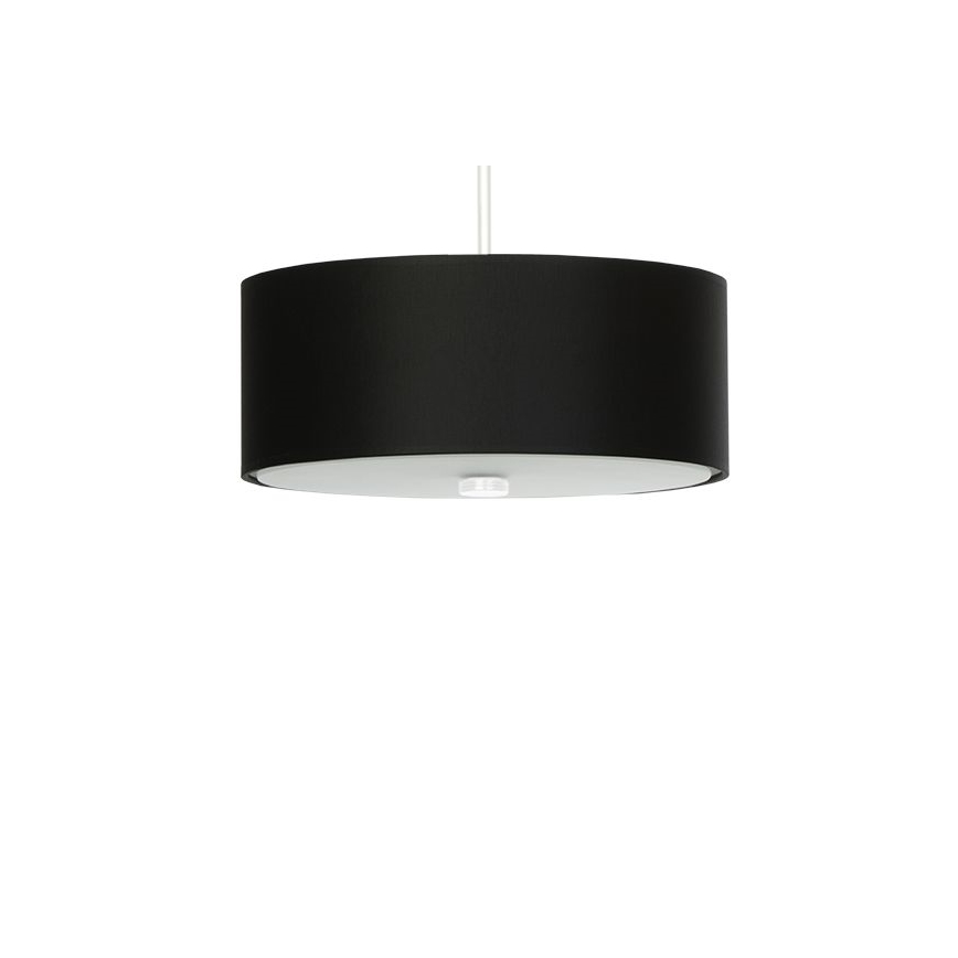 Chandelier on a string SKALA 3xE27/60W/230V d. 30 cm black