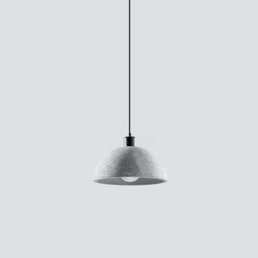 Chandelier on a string PABLITO 1xE27/60W/230V concrete
