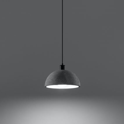 Chandelier on a string PABLITO 1xE27/60W/230V concrete