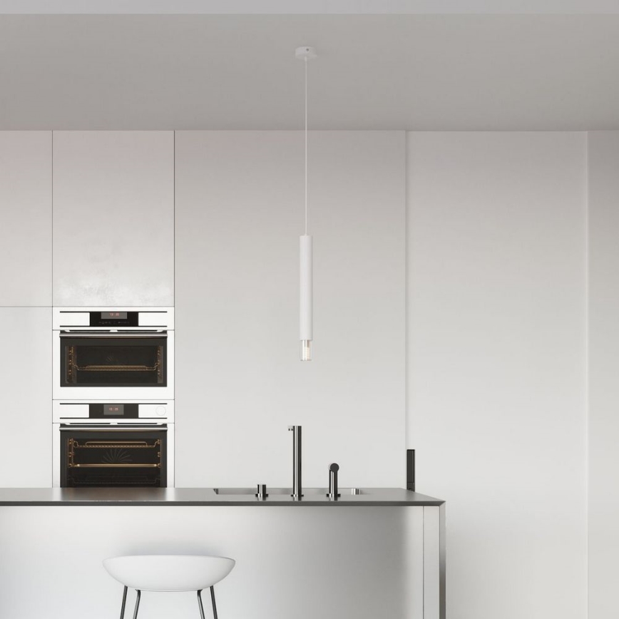 Chandelier on a string VIZIER 1xG9/12W/230V white