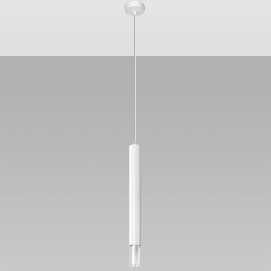 Chandelier on a string VIZIER 1xG9/12W/230V white