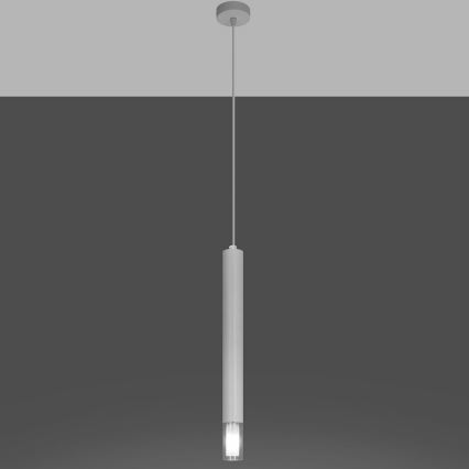 Chandelier on a string VIZIER 1xG9/12W/230V white