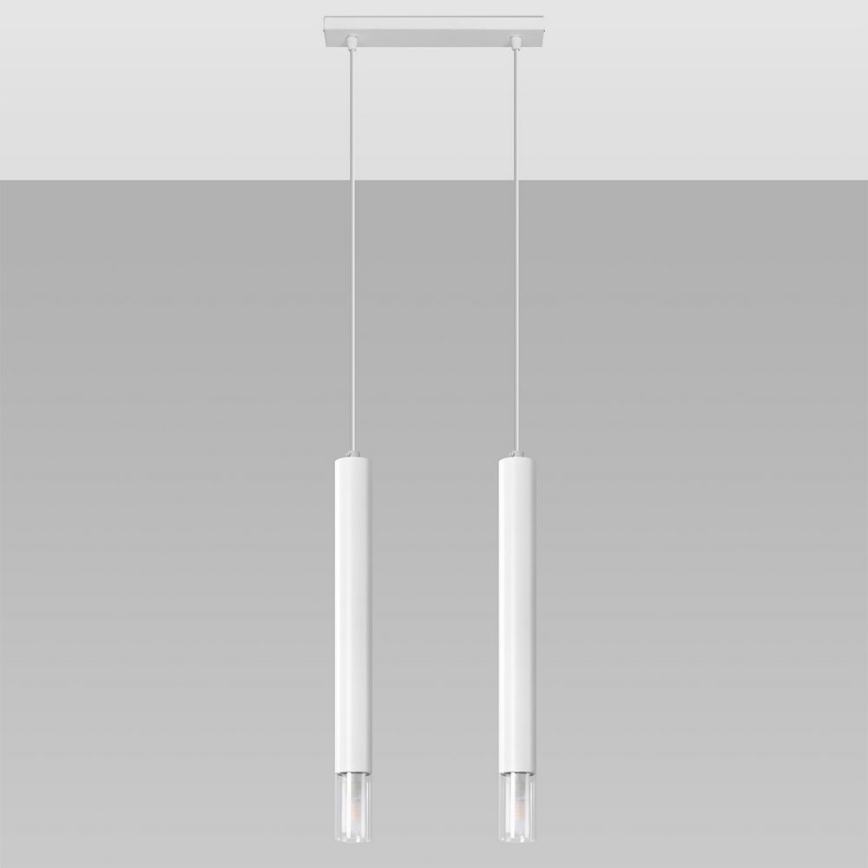 Chandelier on a string VIZIER 2xG9/40W/230V white