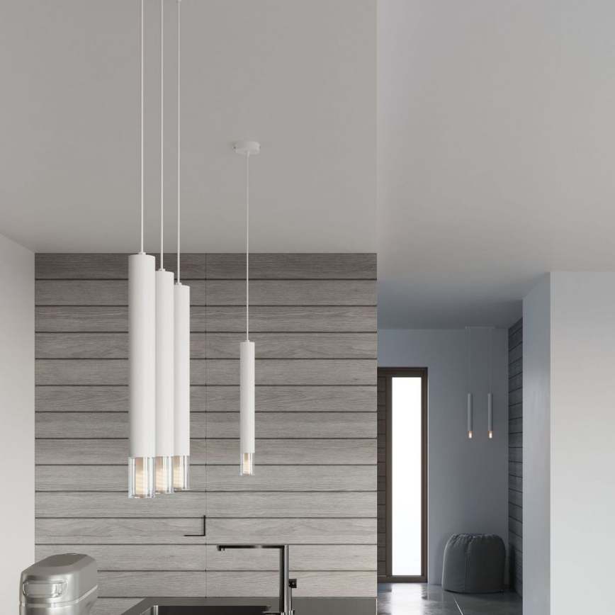Chandelier on a string VIZIER 3xG9/40W/230V white