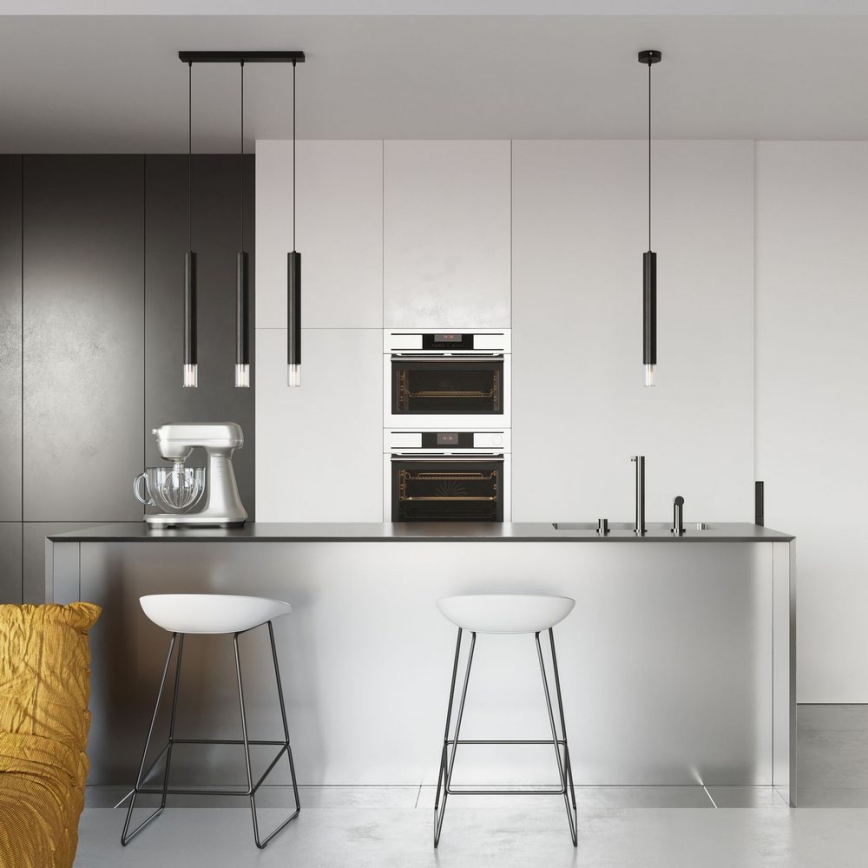 Chandelier on a string VIZIER 1xG9/40W/230V black