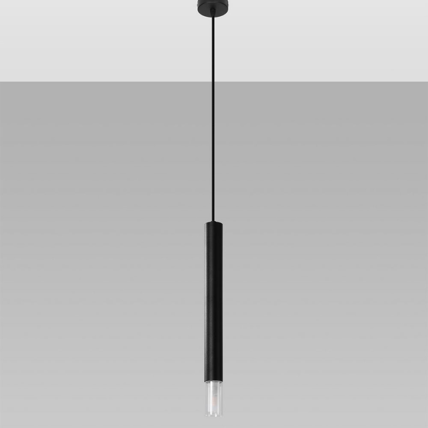 Chandelier on a string VIZIER 1xG9/40W/230V black