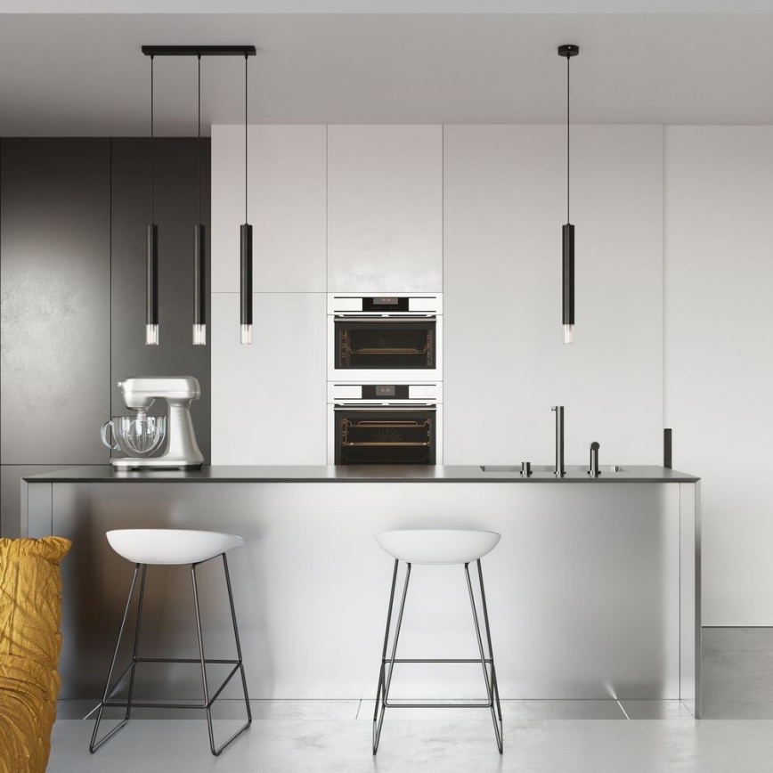 Chandelier on a string VIZIER 2xG9/40W/230V black