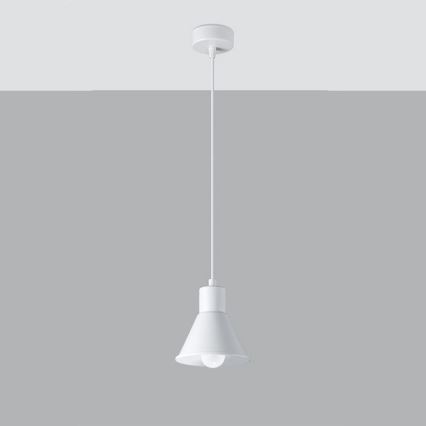 Chandelier on a string TALEJA 1xE27/60W/230V white
