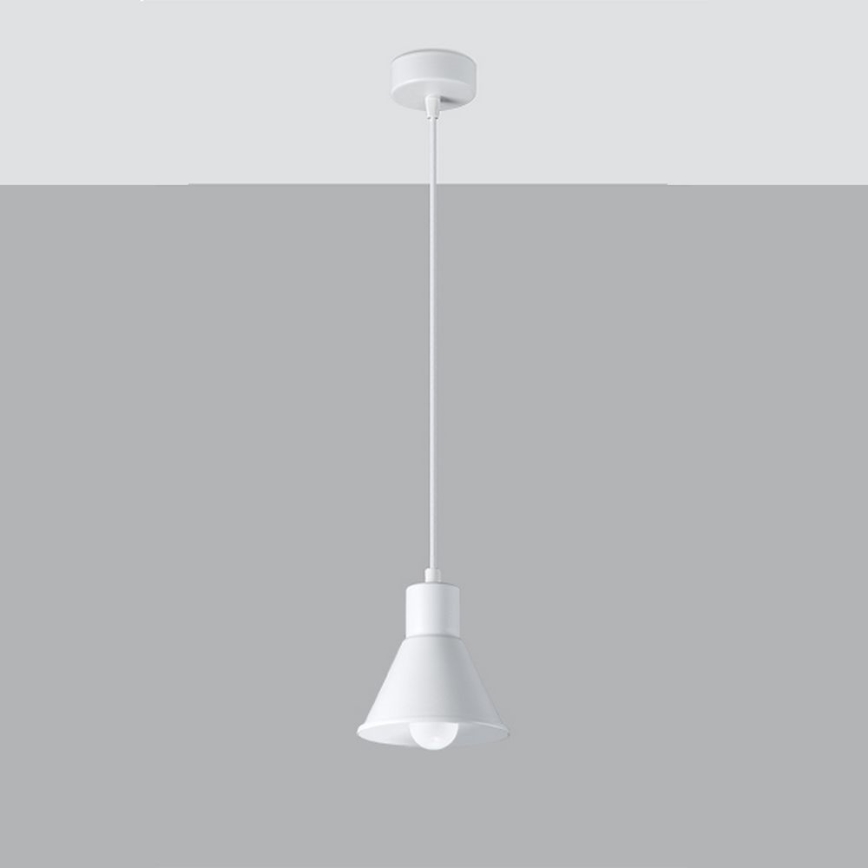 Chandelier on a string TALEJA 1xE27/60W/230V white